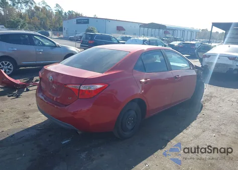 2018 Toyota Corolla Le из США, поврежденный, VIN 5YFBURHE4JP833633